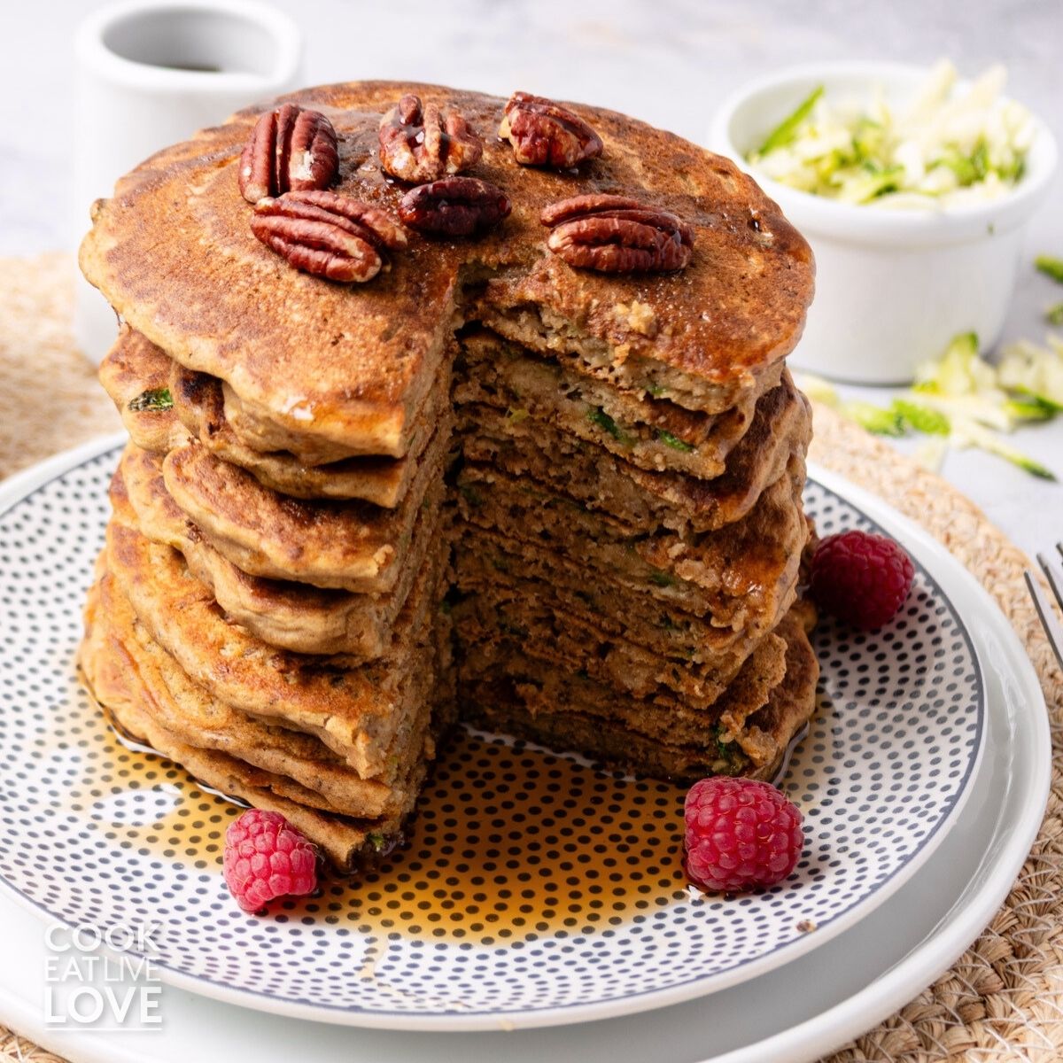 pancake Buttermilk Zucchini Pancakes - Cook Eat Live Love